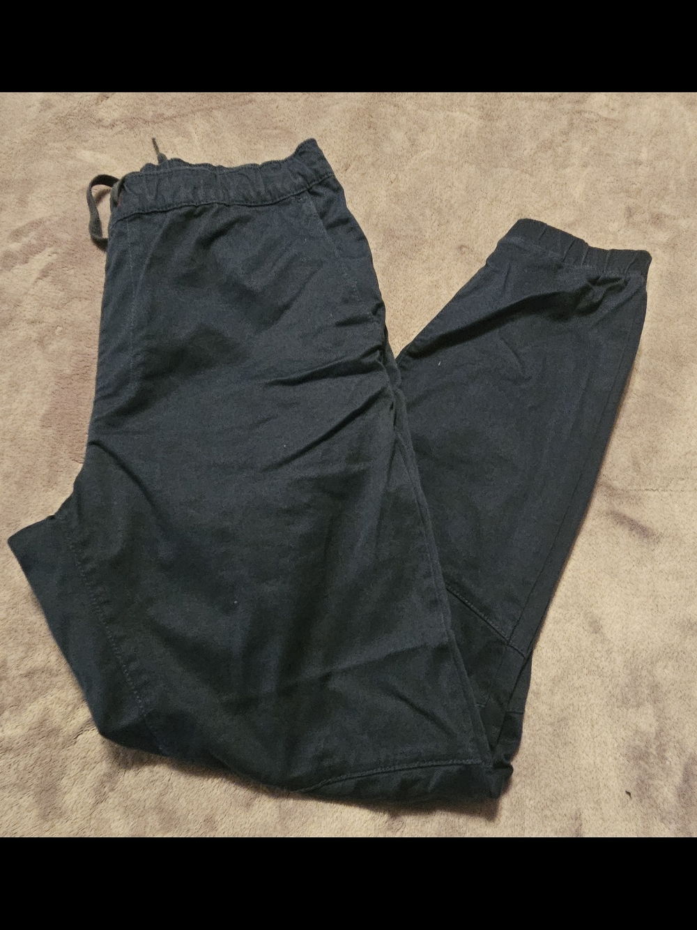 Men's Black Jogger Pants - Comfortable Everyday Wear